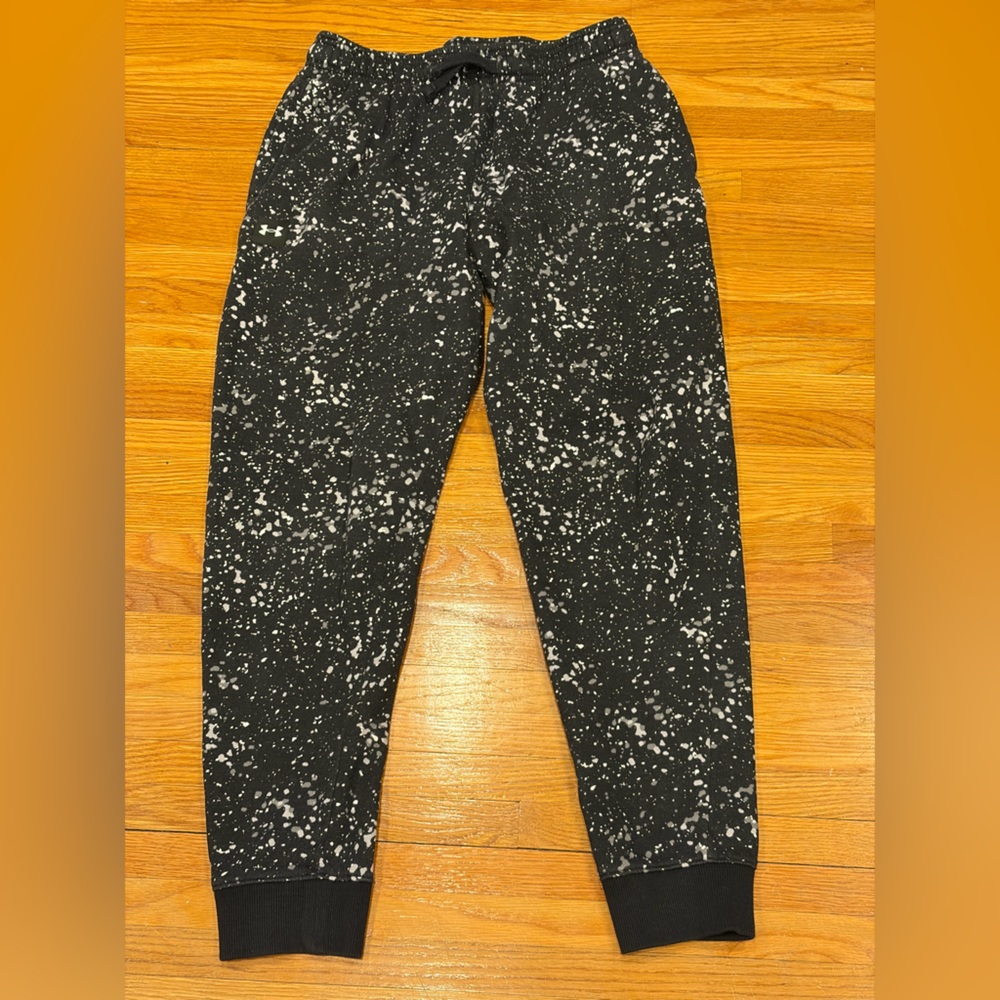Under Armour Gray and Black Fleece Pants